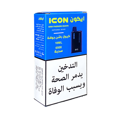 Icon Disposable Kiwi Passion Fruit Guava 6500 Puffs