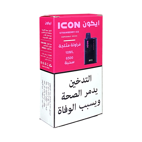Icon Disposable Strawberry Ice 6500 Puffs